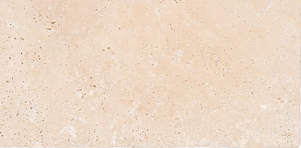 Extra Light Travertine Bullnosed 4x12 2" Pool Coping