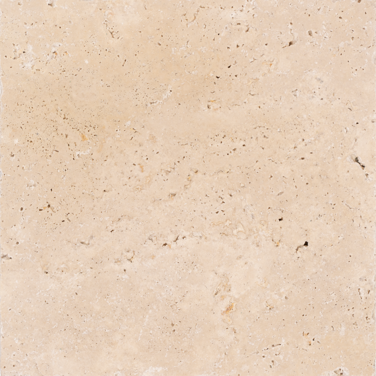 Extra Light Travertine Tumbled 12x12 1-1/4" Paver