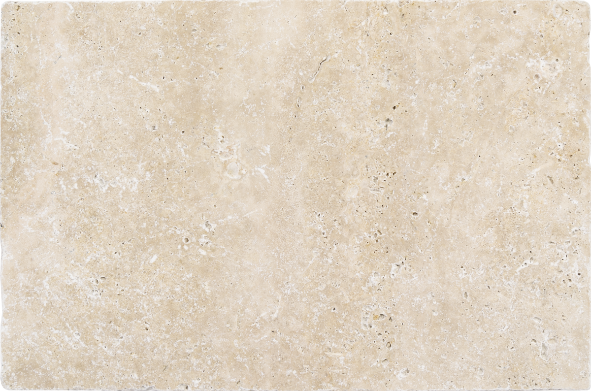 Extra Light Travertine Tumbled 16x24 1-1/4" Paver