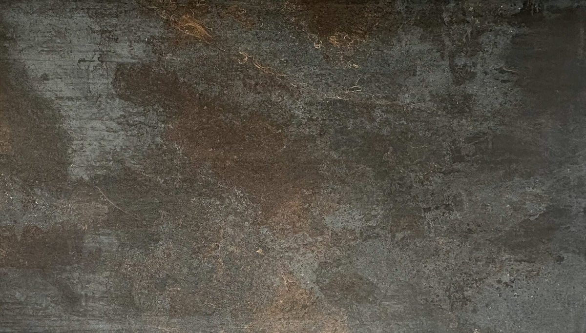 Flatiron Rust Metal-Look Porcelain Paver 24x48 3/4"