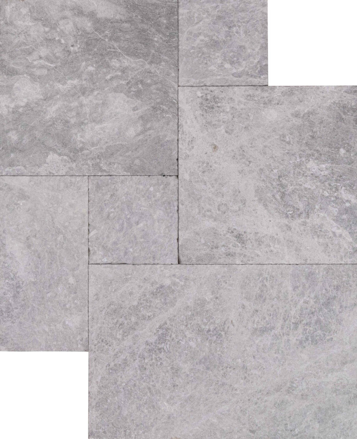 Hampton Gray Marble Sandblasted French Pattern 2" Paver