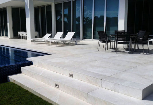 Corsica Cream Marble Sandblasted 24x36 2" Paver
