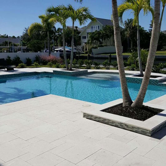 Symra Limestone Tumbled French Pattern 1-1/4" Paver