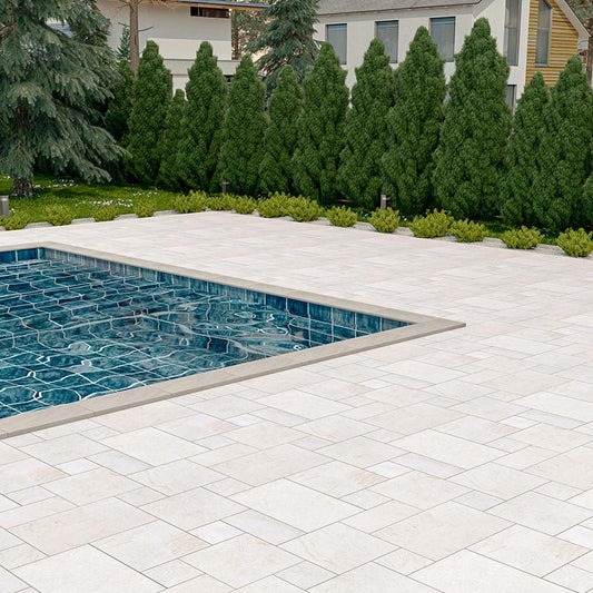 Diane Royal Marble Sandblasted French Pattern 1-1/4" Paver