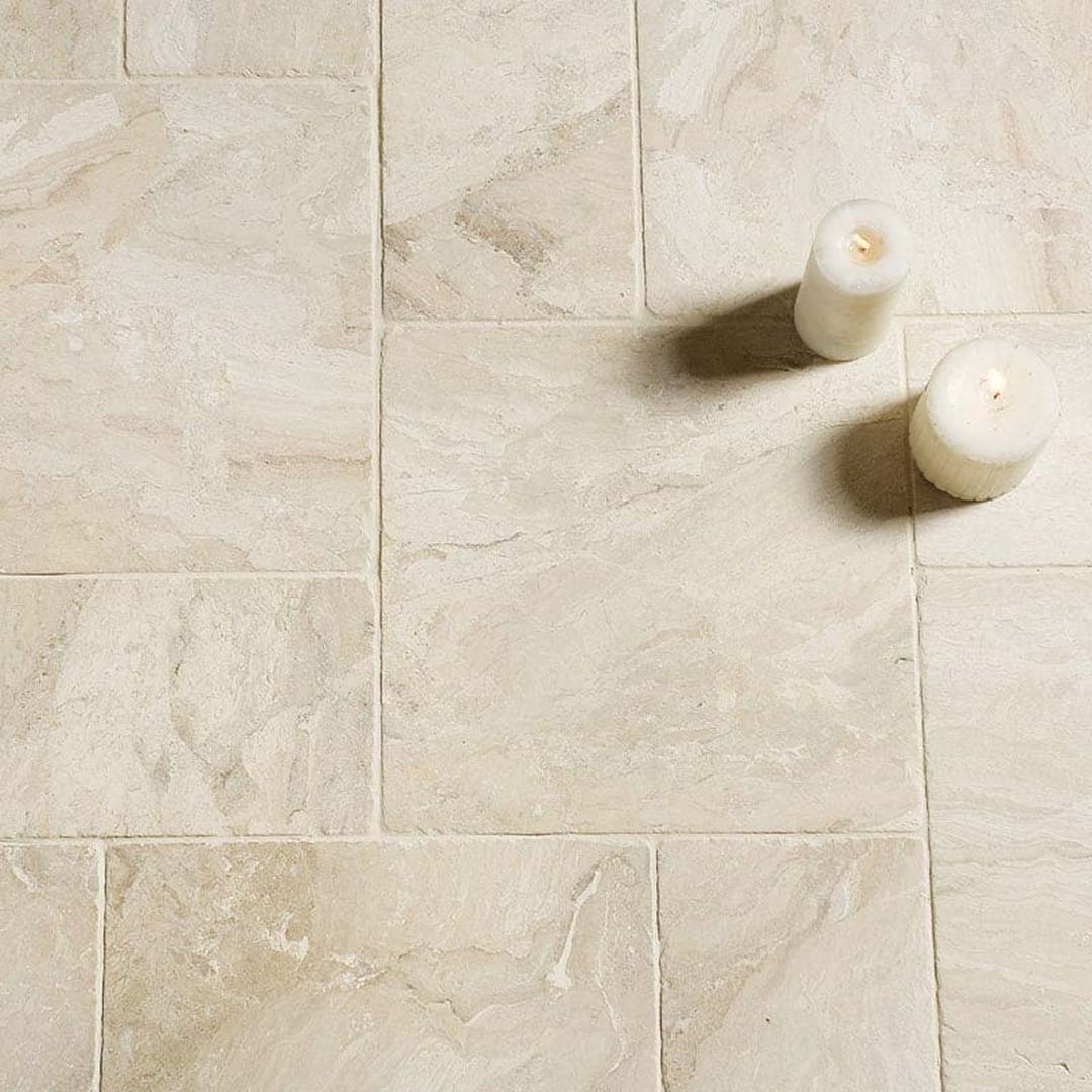 Diane Royal Marble Tumbled French Pattern 1-1/4" Paver