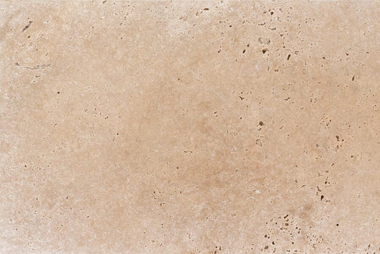 Ivory Travertine Eased Edge 16x24 2" Pool Coping