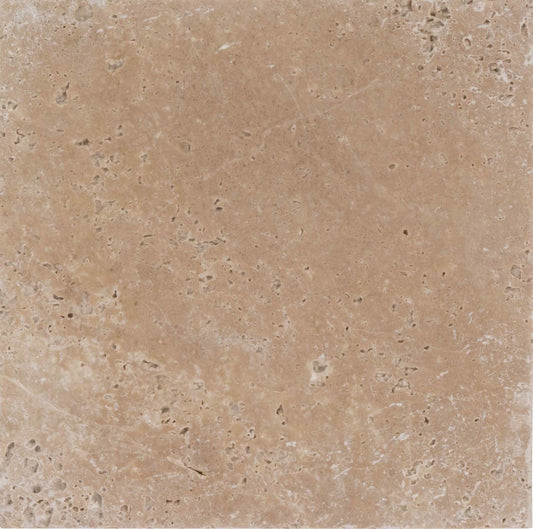 Ivory Travertine Tumbled 12x12 1-1/4" Paver