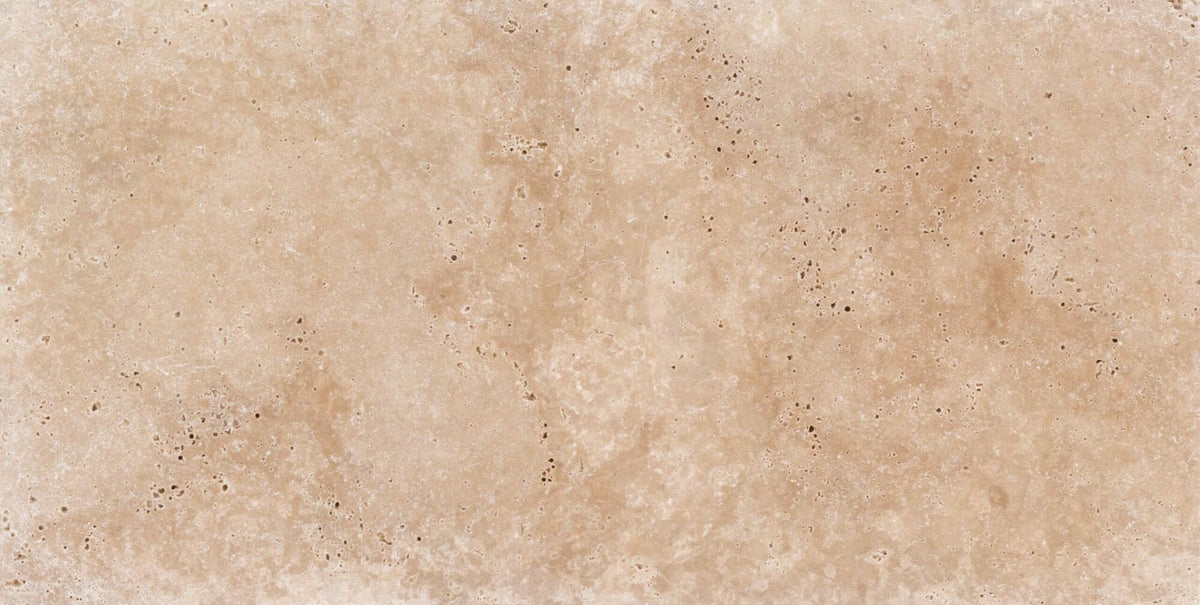 Ivory Travertine Tumbled 12x24 1-1/4" Paver