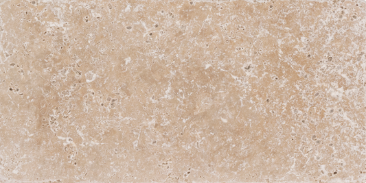 Ivory Travertine Tumbled 6x12 1-1/4" Paver