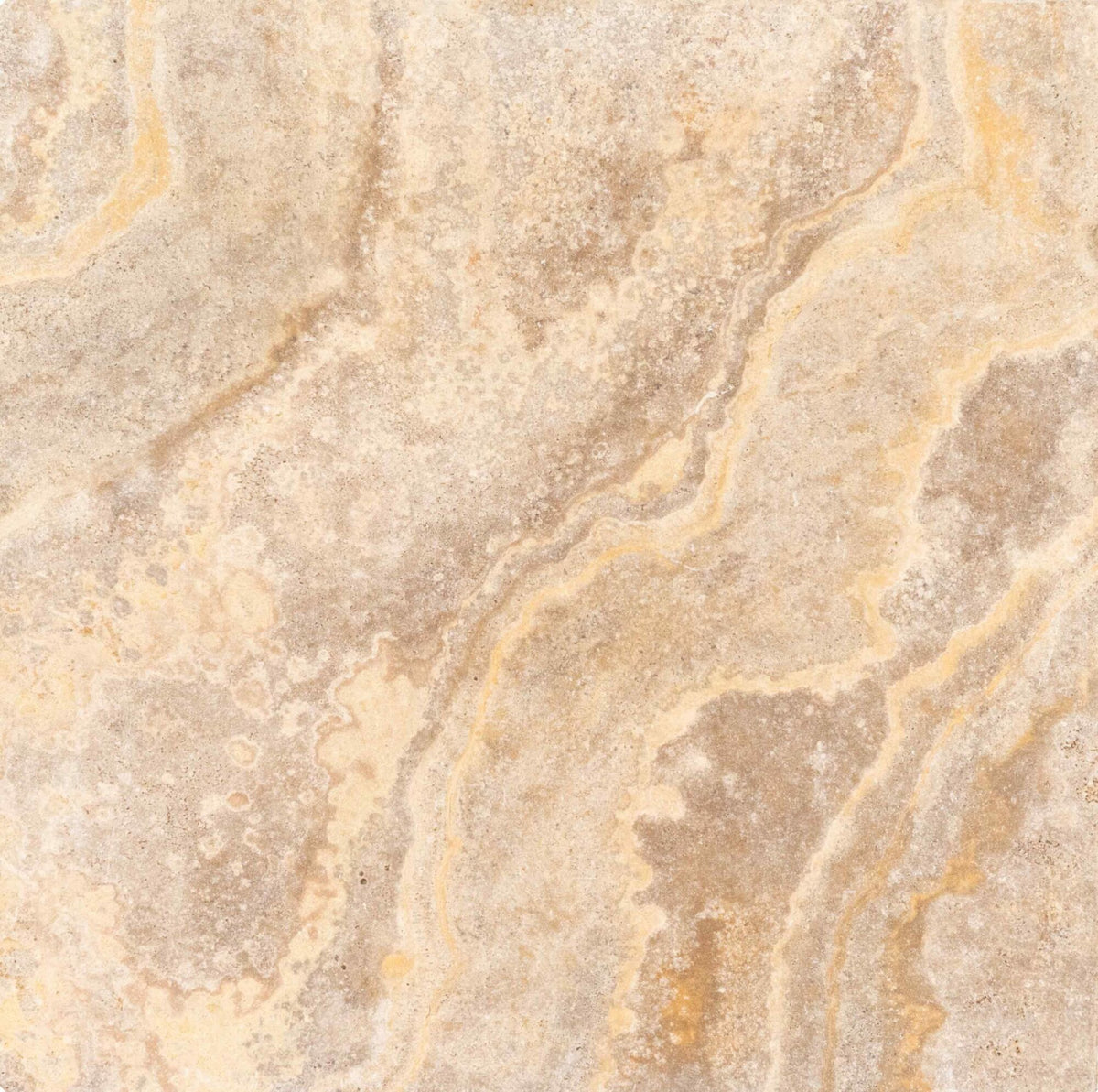 Kayenta Gold Travertine Tumbled 16x16 1-1/4" Paver