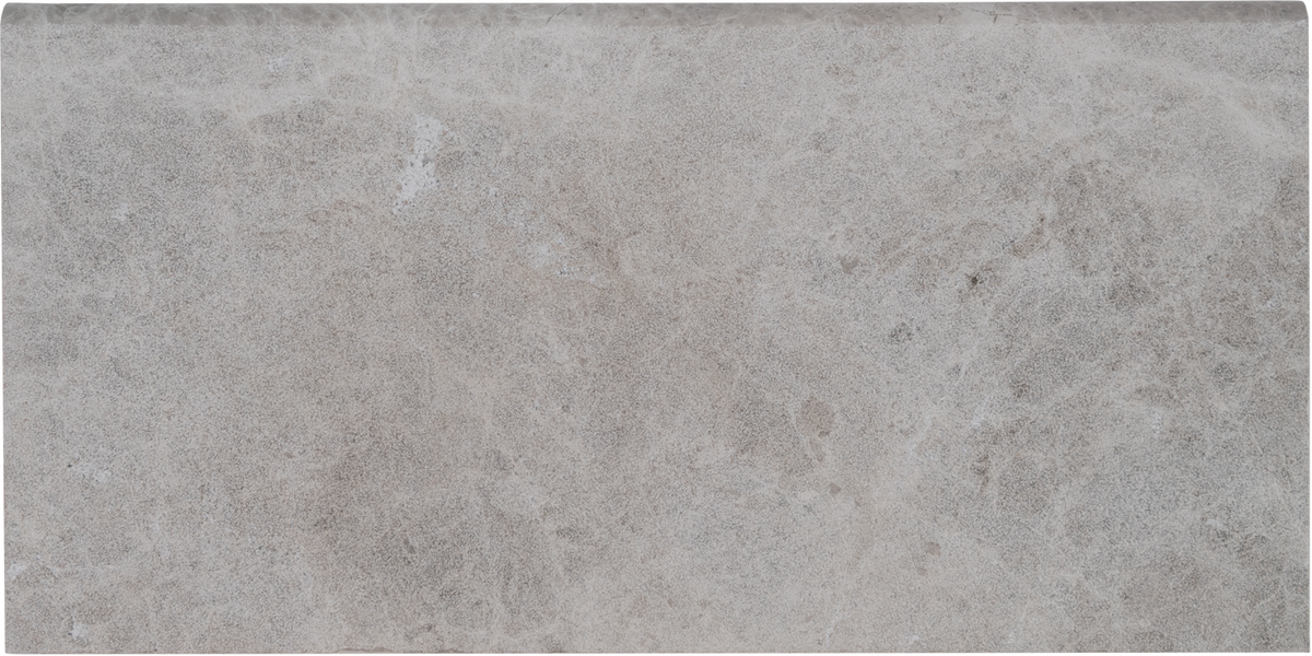 Laguna Gray Marble Bullnosed 12x24 1-1/4" Pool Coping