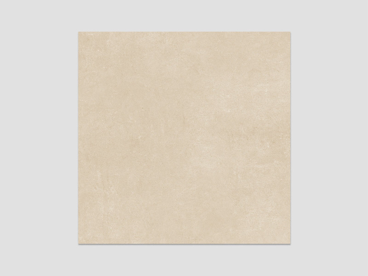 Presidio Ivory Concrete-Look Porcelain Paver 24x24 3/4"
