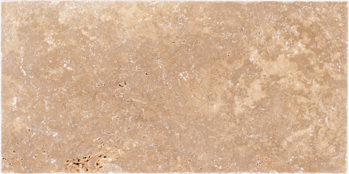 Noce Travertine Tumbled 6x12 1-1/4" Paver