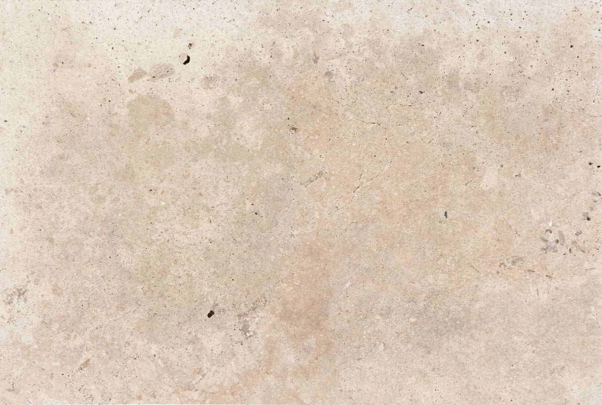 Ouray Beige Travertine Tumbled 16x24 1-1/4" Paver