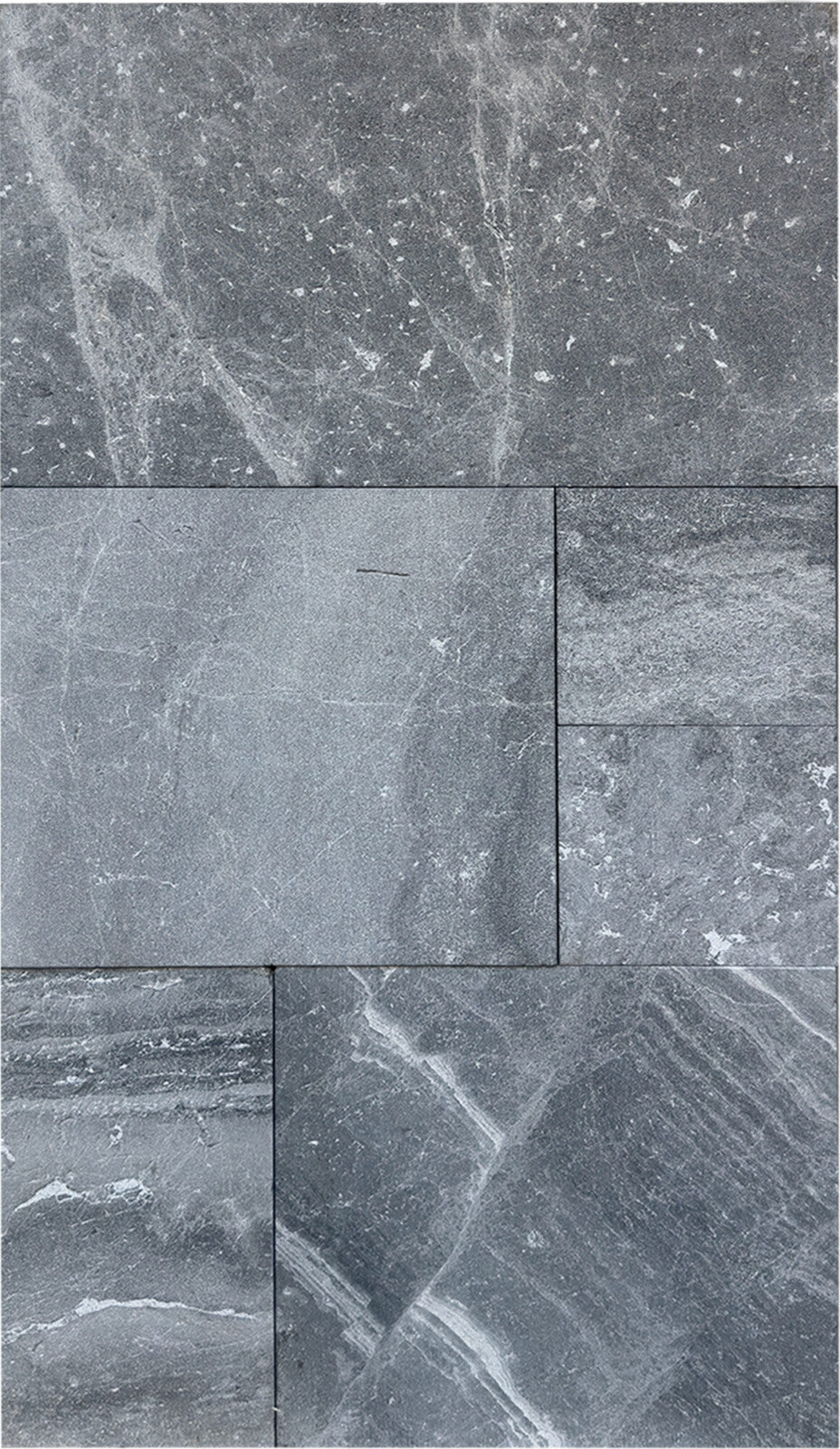 Palomar Gray Marble Sandblasted French Pattern 1-1/4" Paver