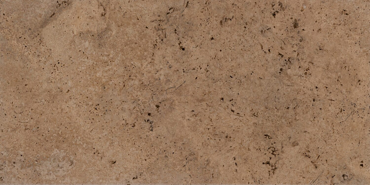 Rustic Walnut Travertine Tumbled 12x24 1-1/4" Paver