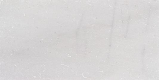 Saranac White Marble Bullnosed Tumbled 4x8 1-1/4" Pool Coping