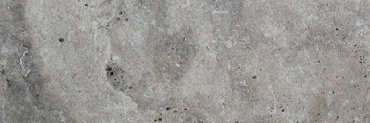 Silver Kashmir Travertine Bullnosed 4x12 2" Pool Coping