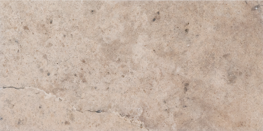 Silver Kashmir Travertine Eased Edge 12x24 2" Pool Coping