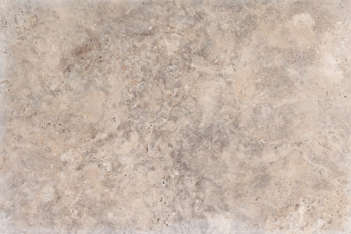 Silver Kashmir Travertine Eased Edge 16x24 2" Pool Coping