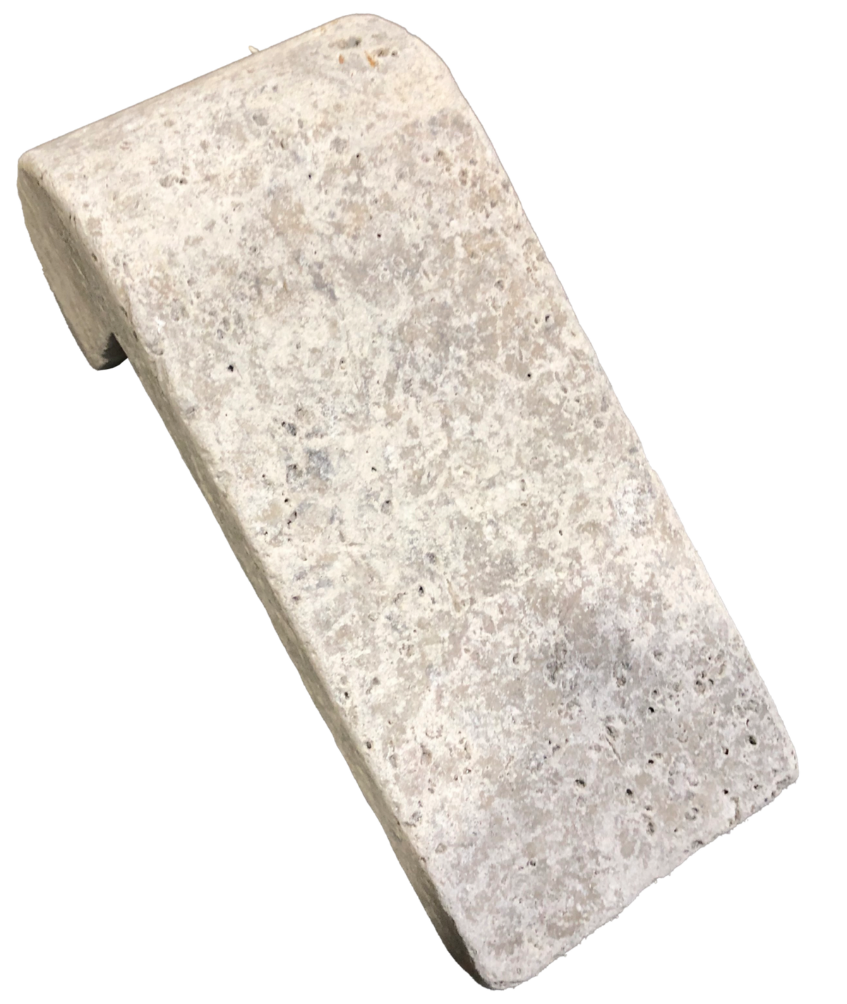 Silver Kashmir Travertine Remodeled 4x9 4" Pool Coping