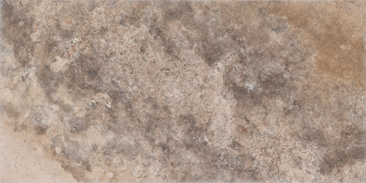 Silver Kashmir Travertine Tumbled 12x24 1-1/4" Paver