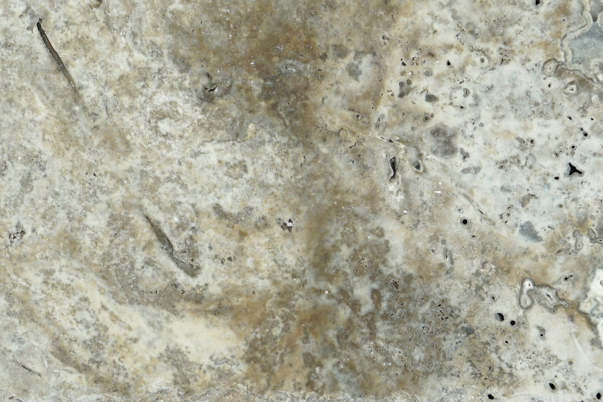 Silver Premium Travertine Tumbled 16x24 1-1/4" Paver