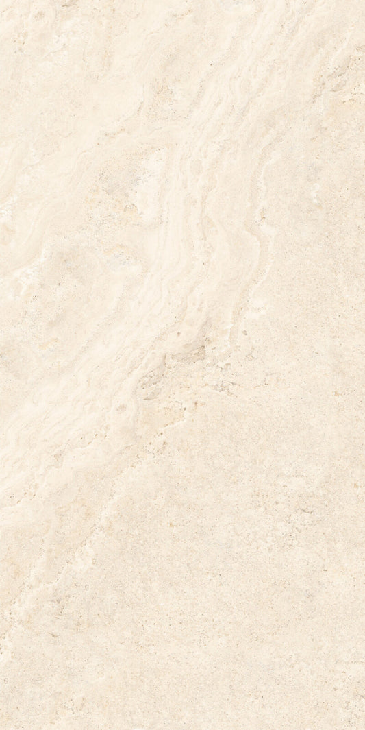Tucson Cream Travertine-Look Porcelain Paver 24x48 3/4"
