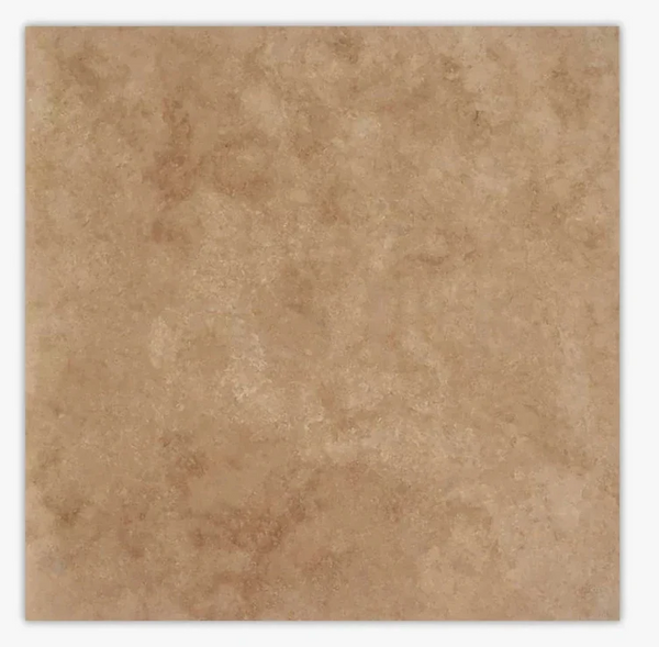 Walnut Travertine Honed Filled 18x18 1/2" Tile